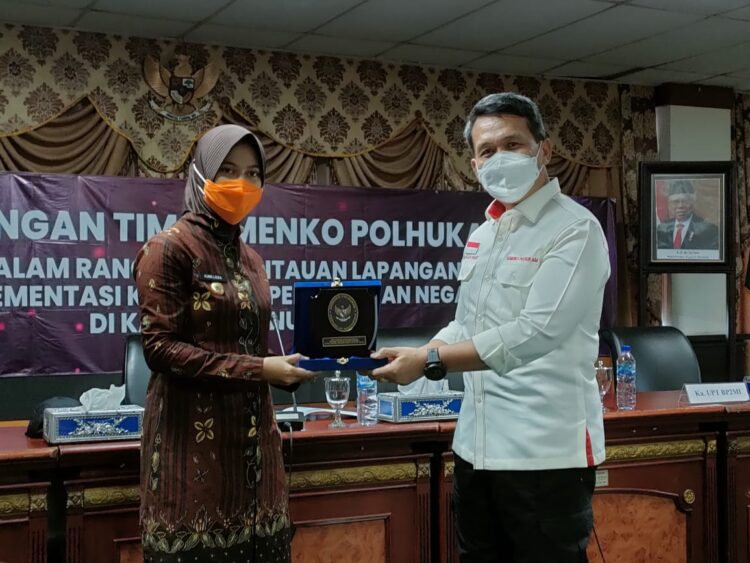 Tim Kemenkopolhukam RI Lakukan Pertemuan Bersama Pemkab Nunukan