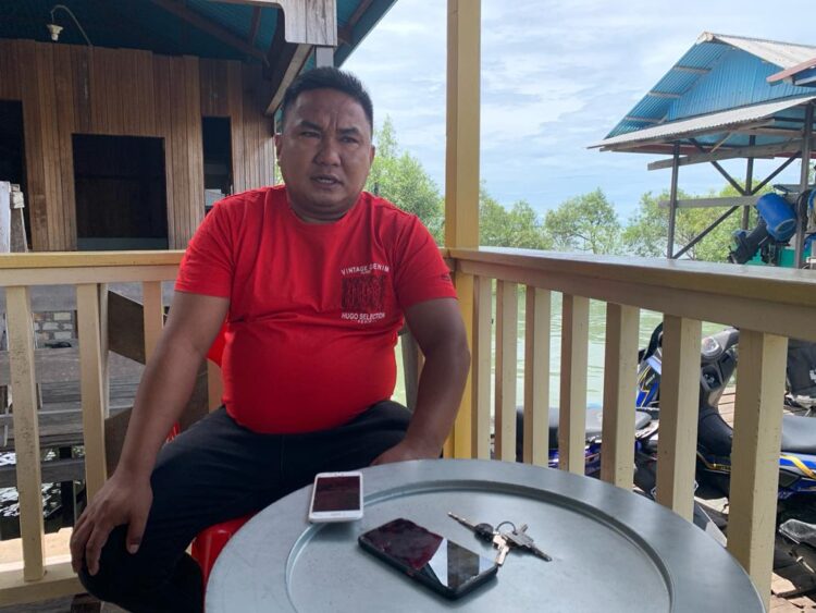 Ketua DPC FSP Kahutindo Tarakan, Rudi (Foto: Ade/CAKRANEWS)