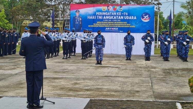Peringatan HUT TNI AU ke-76 (Foto: Ade /CAKRA NEWS)
