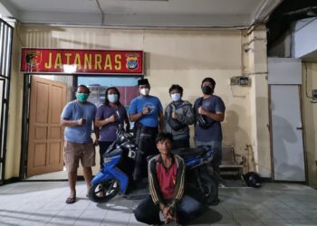 Pria berinsial S ditangkap jajaran Polres Tarakan (Foto: Istimewa)