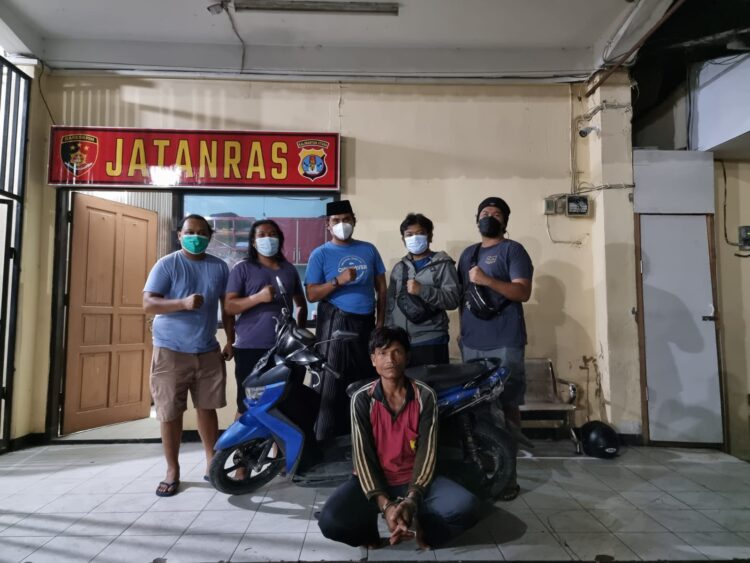 Pria berinsial S ditangkap jajaran Polres Tarakan (Foto: Istimewa)
