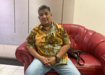 Manajemen PT. Gusher Tarakan, Agus Toni (Foto: Ade/CAKRANEWS)