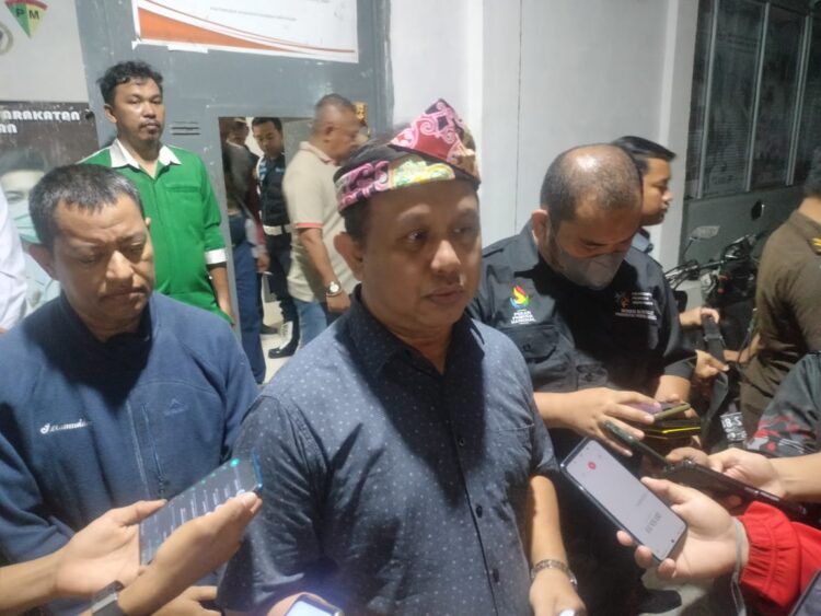 Khaeruddin Arief Hidayat usai bebas dari penjara (Foto: Rizqki/CAKRANEWS)
