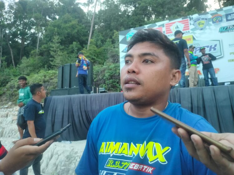 Mario Salontahe, juara umum Grasstrack KKSS Cup 2022 (Foto: Rizkqi/CAKRANEWS)