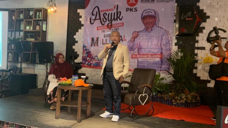 Presiden PKS Ahmad Syaikhu menyambangi Kota Tarakan (Foto: Ade/CAKRANEWS)