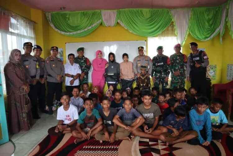 Polri Hadirkan Rumah Belajar dan Perpustakaan untuk Anak Perbatasan di Nunukan
