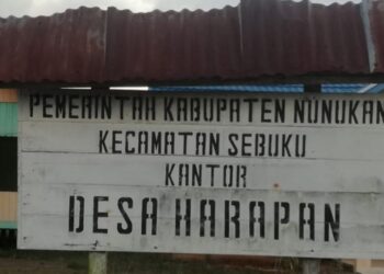 Jalan yang Hubungkan Empat Desa di Sebuku Nunukan Dibangun dan Ditingkatkan