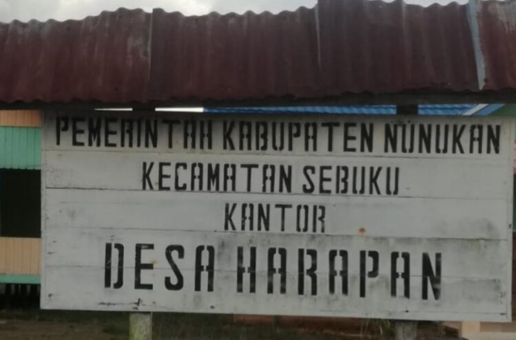 Jalan yang Hubungkan Empat Desa di Sebuku Nunukan Dibangun dan Ditingkatkan