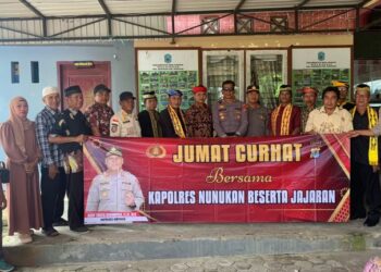 Warga Binusan Nunukan Sampaikan Masukan kepada Kepolisian soal Kamtibmas
