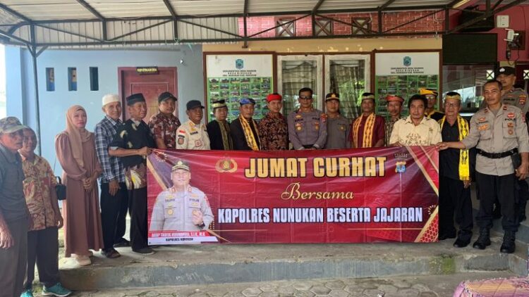 Warga Binusan Nunukan Sampaikan Masukan kepada Kepolisian soal Kamtibmas