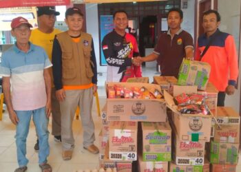 BPBD Nunukan Serahkan Bantuan untuk Korban Puting Beliung di Sebatik Timur