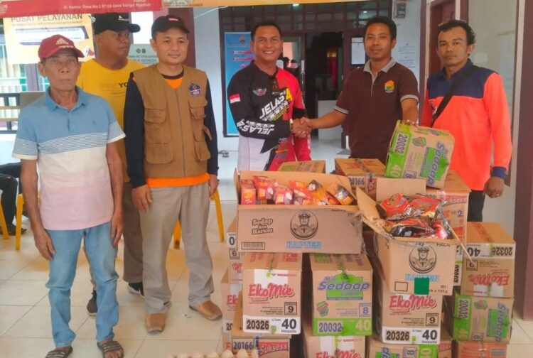 BPBD Nunukan Serahkan Bantuan untuk Korban Puting Beliung di Sebatik Timur