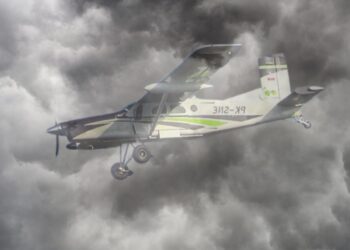 Pesawat Diduga Membawa Muatan 583 Kg