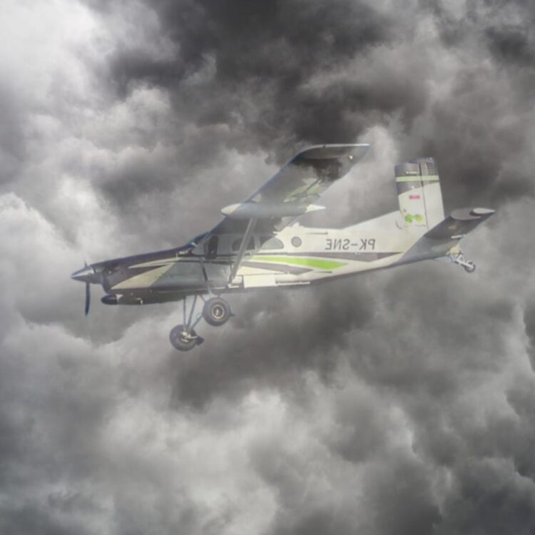 Pesawat Diduga Membawa Muatan 583 Kg