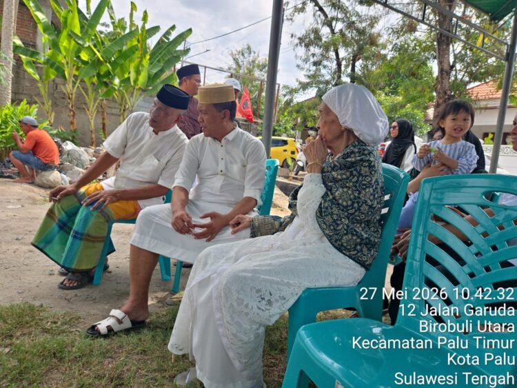 Wakapolda Sulteng Rayakan Idul Adha dengan Kesederhanaan, Saksikan Penyembelihan Sapi Qurban Bersama Ibunda Tercinta