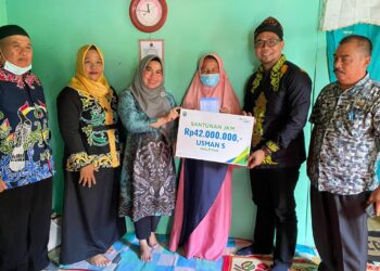 YFKAB Kaltara Bersama BPJS Ketenagakerjaan Serahkan Santunan untuk Masyarakat