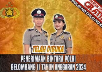 Polri Buka Rekrutmen Bintara Gelombang II 2024, Berikut Tanggal dan Syarat Daftarnya