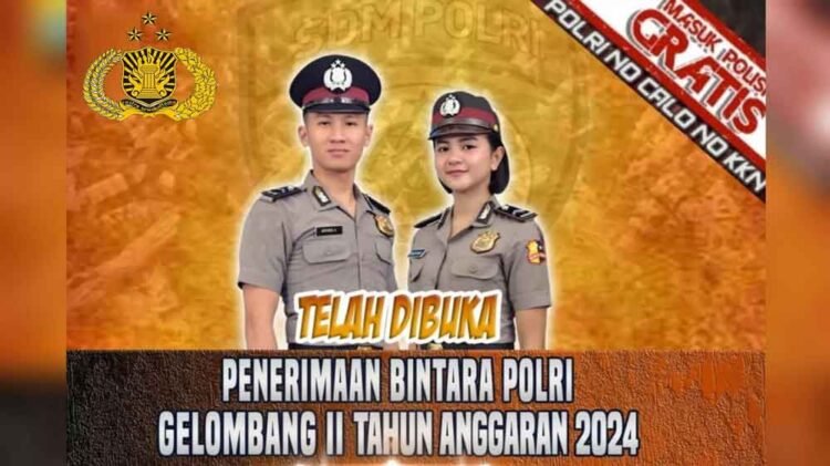 Polri Buka Rekrutmen Bintara Gelombang II 2024, Berikut Tanggal dan Syarat Daftarnya
