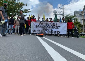 Demonstran Desak Diskusi di Jalan, DPRD Tarakan : Kami Sudah Siapkan Ruangan