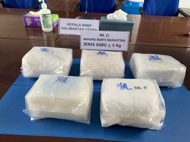 Oknum Satpol PP Bulungan, Bawa Lima Kilogram Sabu dari Tarakan
