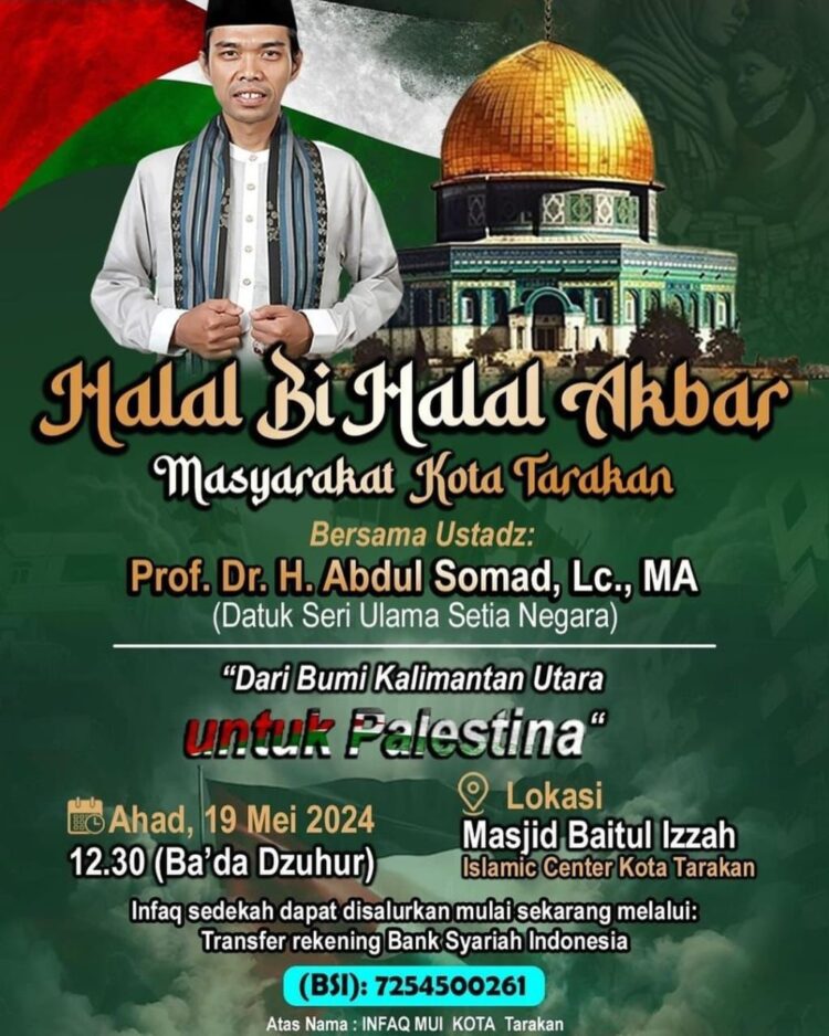 Ustaz Abdul Somad Bakal Berkunjung ke Tarakan, Catat Jadwalnya