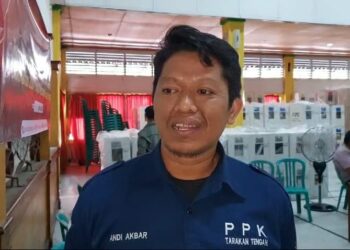 Ketua PPK Kecamatan Tarakan Tengah Kota Tarakan, Andi Muhammad Akbar