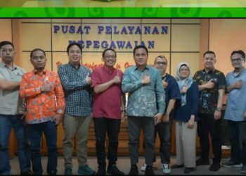 Pansus I melakukan kunjungan kerja dan konsultasi ke Badan Kepegawaian dan Pengembangan Sumber Daya Manusia (BKPSDM) Kota Tarakan. (Humas DPRD)