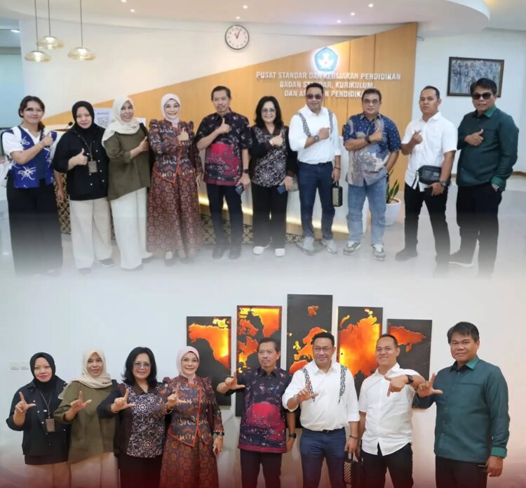 Rapat kerja bersama Pusat Perbukuan Kementerian Pendidikan Dasar dan Menengah (Kemendikdasmen) RI di Jakarta. (Humas DPRD Kaltara)