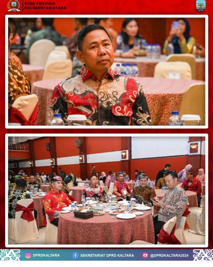 Wakil Ketua DPRD Kaltara Hadiri Jamuan Makan Malam Sosek Malindo di Tarakan