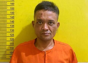 Tampang pelaku yang menyamar menjadi polisi gadungan (FOTO : Detik.com)