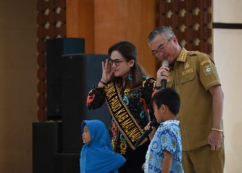 Bupati Malinau Ajak Anak-Anak Berkreasi