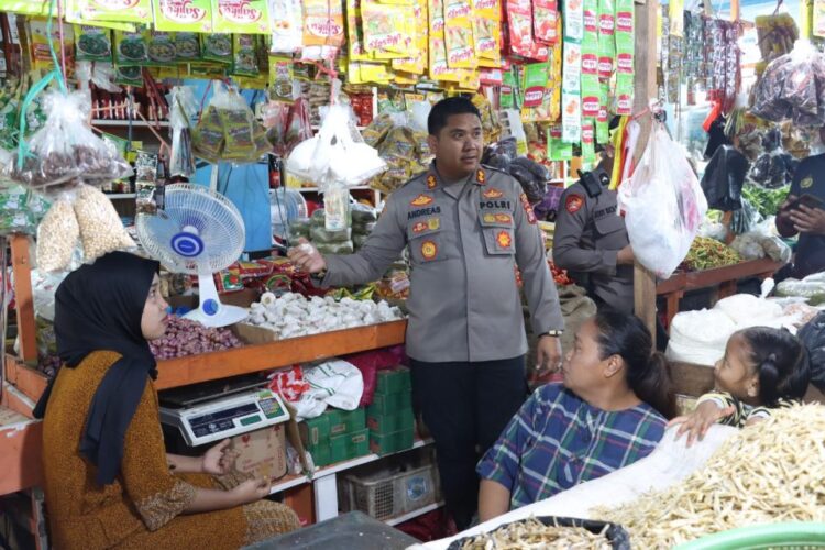 Sidak Jelang Lebaran, Kapolres Malinau AKBP Andreas Temukan Hal Ini di Pasar