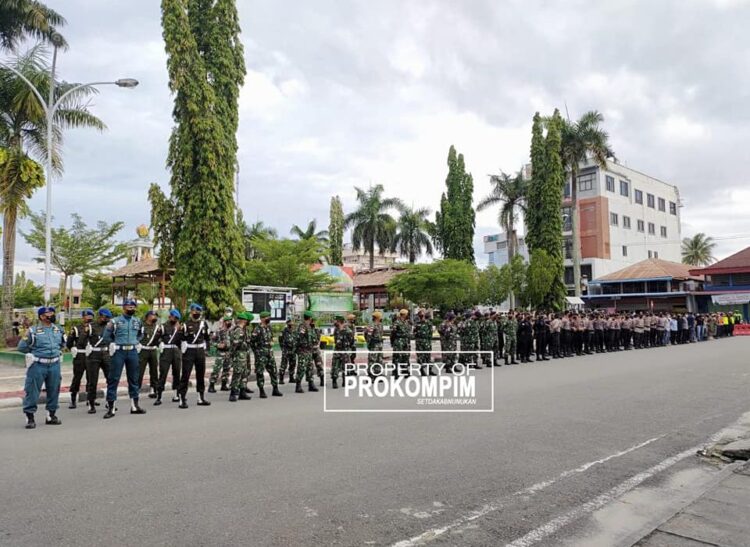 Apel Kesiapsiagaan Malam Takbiran Idul Adha 1443H Jadi Momen Wujudkan Sinergitas di Nunukan
