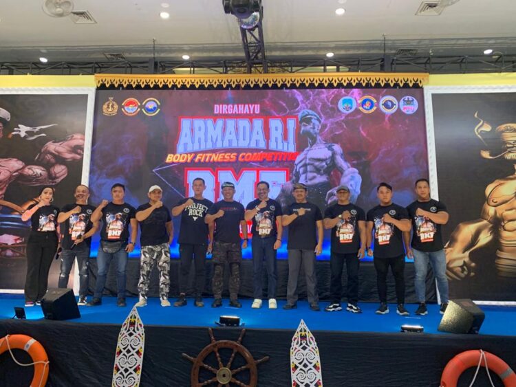 Body fitnes competition digelar Lantamal XIII Tarakan