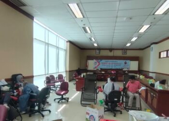 HUT KORPRI ke 53 Dirayakan ASN Nunukan dengan Donor Darah