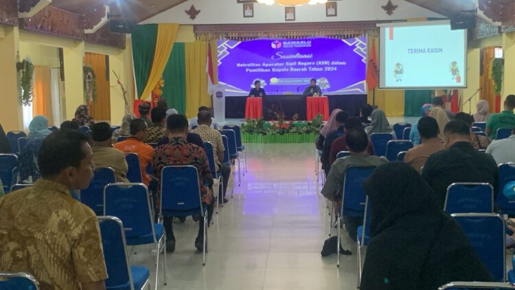 Bawaslu Tarakan Gelar Sosialisasi Netralitas ASN