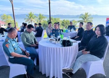 Lanal Nunukan Gelar Coffee Morning bersama Awak Media