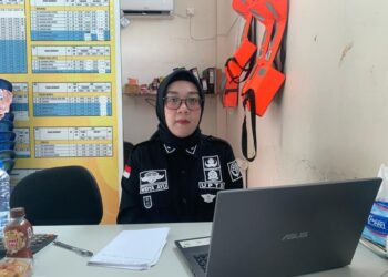 Kepala Seksi Sarana dan Prasarana Keselamatan Angkutan Perairan Kantor UPTD Pelabuhan Tengkayu I Tarakan Widya Ayu Saraswati
