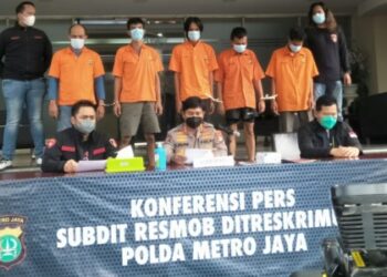 Lima Rampok di Depok, Gasak Brankas Berisi Rp140 Juta