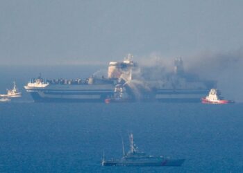 Dua Belas Masih Hilang dalam Kebakaran Kapal Feri Yunani-Italia