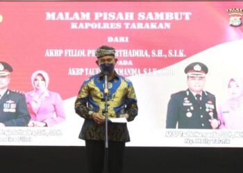 Hadiri Pisah Sambut Kapolres Tarakan, Walikota Ucap Terimahkasih dan Selamat Bertugas