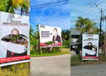 Puluhan Baliho Sulaiman Dirusak, Relawan Bakal Lapor Polisi