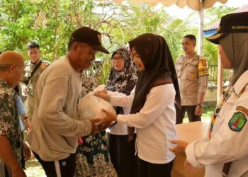 Ragam Ucapan Terima Kasih Warga Nunukan Usai Mendapat Bansos dari Laura