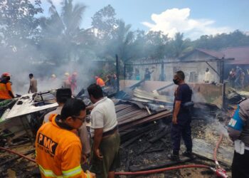 Satu Rumah Ludes Dilahap Si Jago Merah