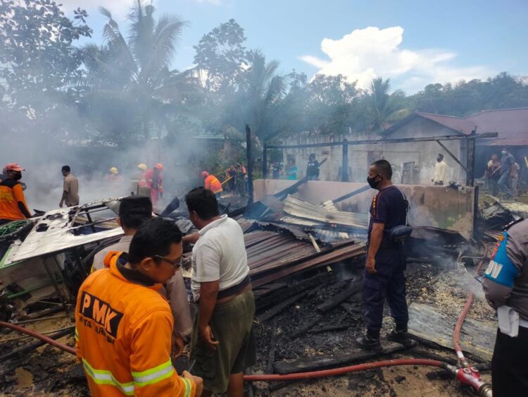 Satu Rumah Ludes Dilahap Si Jago Merah