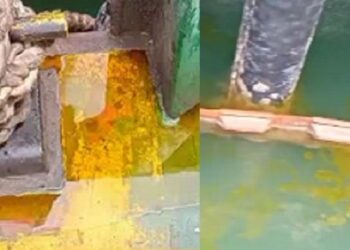 Video TikTok 2,5 Ton Minyak Goreng Tumpah ke Laut, Dipastikan Hoaks