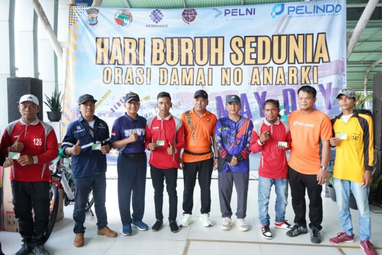 May Day di Nunukan, Digelar dengan Jalan Santai bersama TKBM Pelabuhan Tunontaka