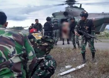Pos TNI di Nduga Papua Diserang KKB, Danpos TNI Iqbal jadi Korban