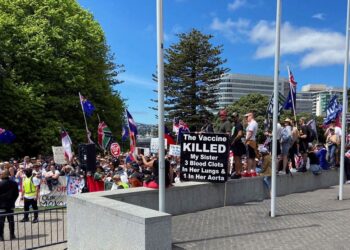 Ribuan Orang Berdemo di Selandia Baru Menentang Aturan COVID-19