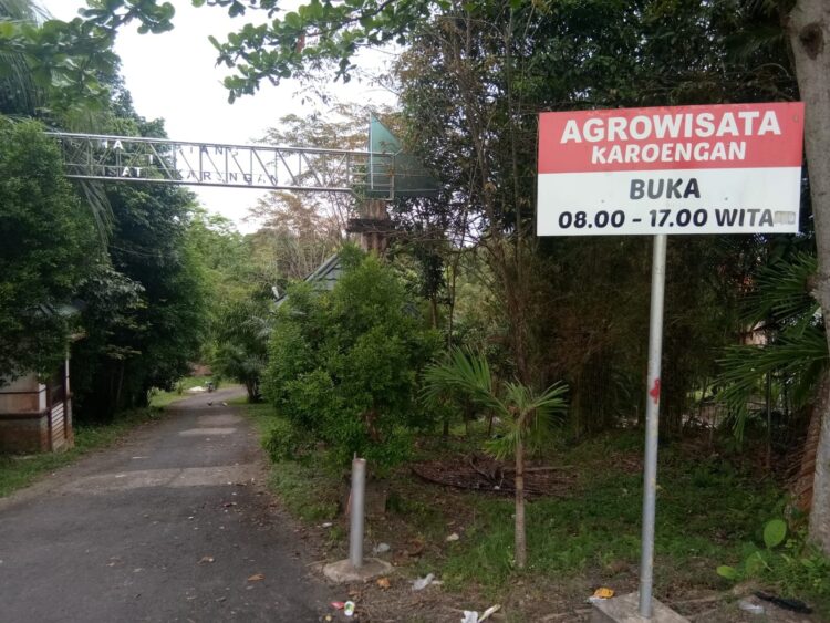 Kondisi Agrowisata Karungan Kota Tarakan, Pengunjung Menurun Imbas Pandemi